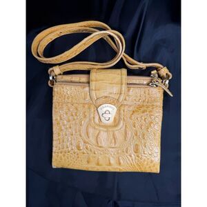 Brahmin Mojito Melbourne Croc Embossed Crossbody